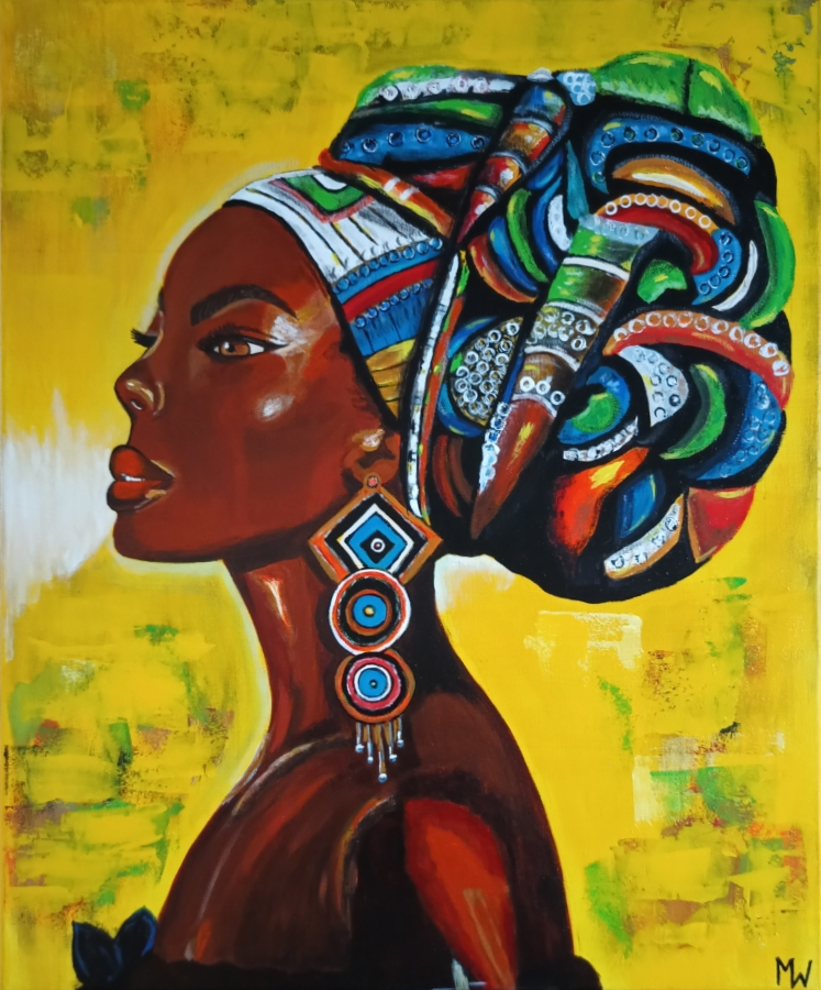 L\'Africaine 50x60